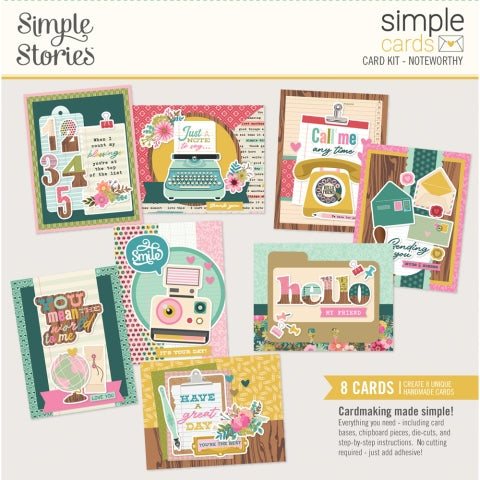 Simple Stories Card Kit - Noteworthy