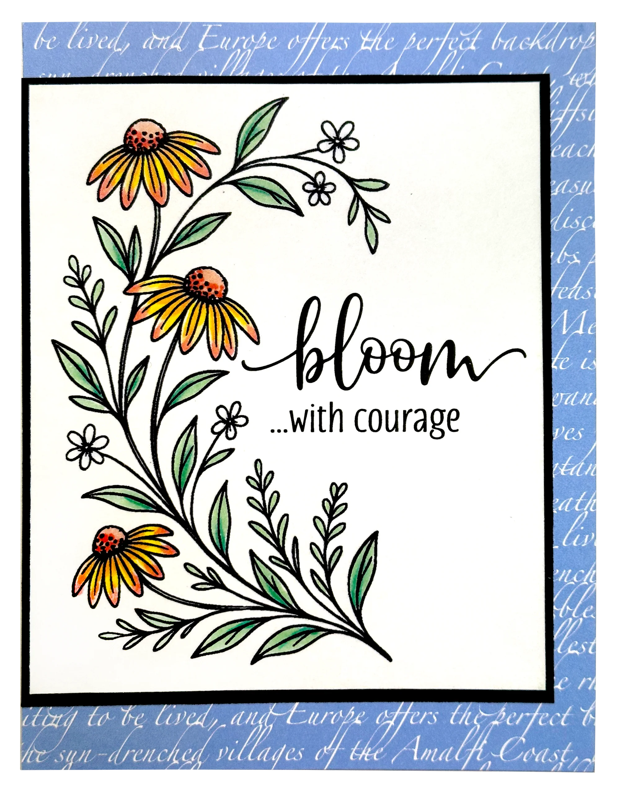 Let Hope Bloom Stamp Set – Craftique
