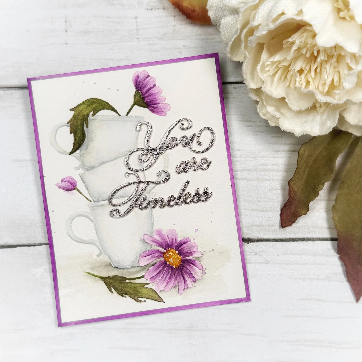 LDRS Creative Fresh Cut Daisies 4x6 Stamps