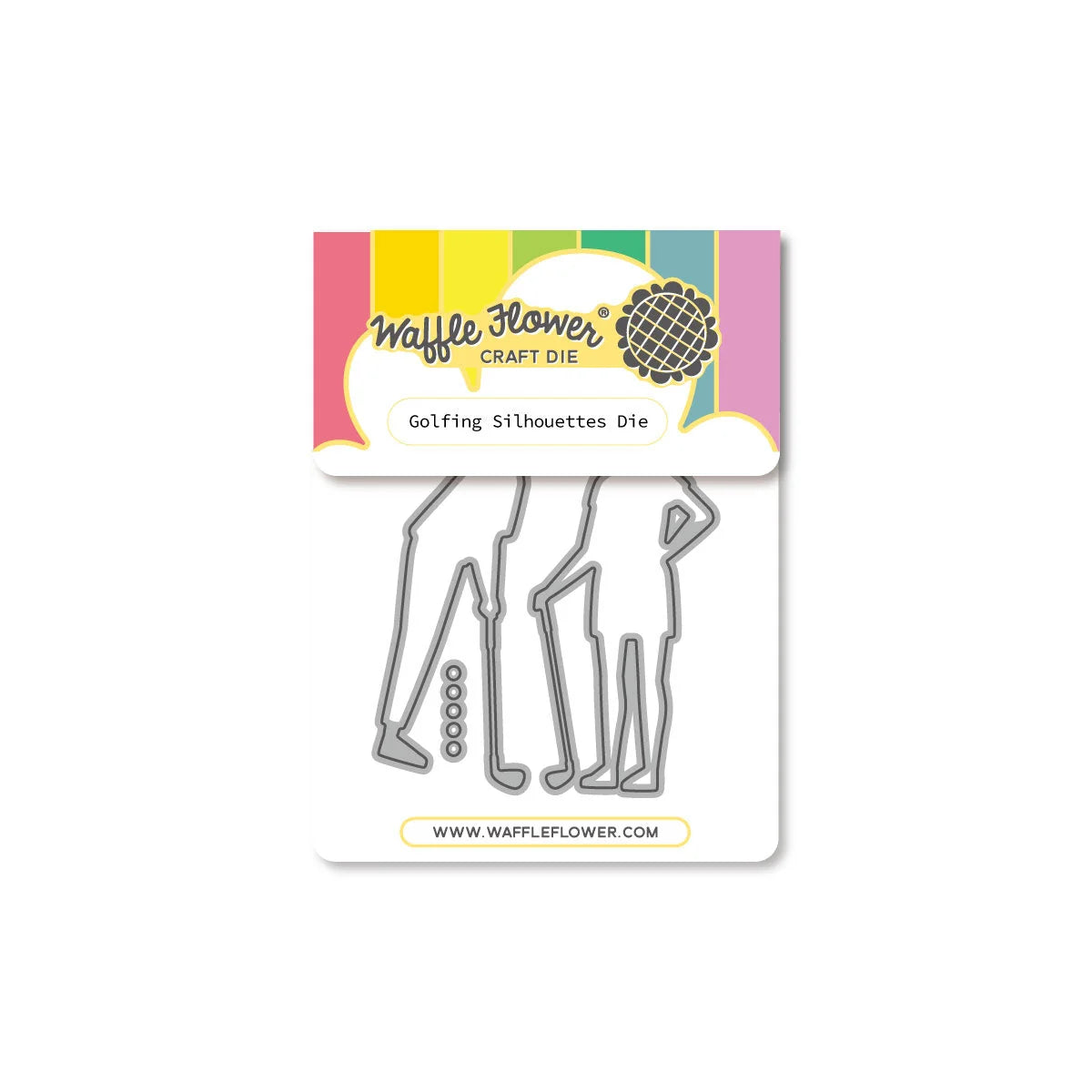 Waffle Flower Golf Silhouettes Dies