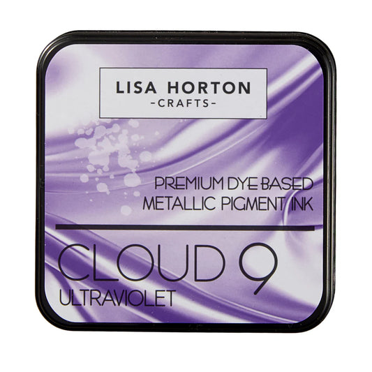 Lisa Horton Crafts Metallic Pigment Ink Pad - Ultraviolet