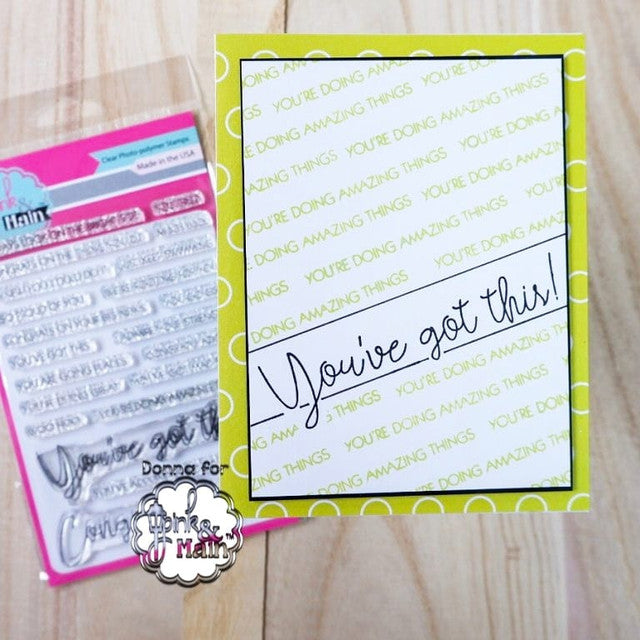 Pink & Main Going Places Stamp Set