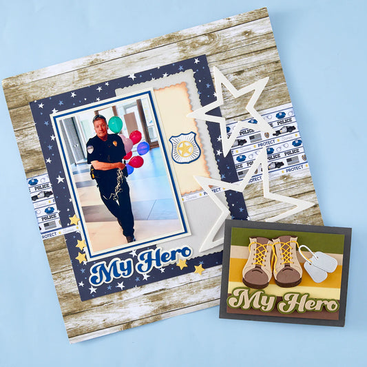 Spellbinders My Hero Die Set