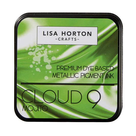 Lisa Horton Crafts Metallic Pigment Ink Pad - Mojito