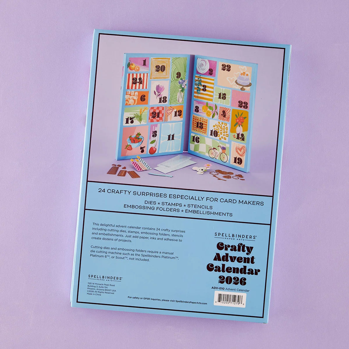 Spellbinders 2026 Crafty Advent Calendar (24 days)