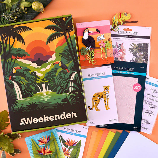 LOCAL DELIVERY Spellbinders The Weekender Goes Wild 2026 Craft Kit & Virtual Retreat