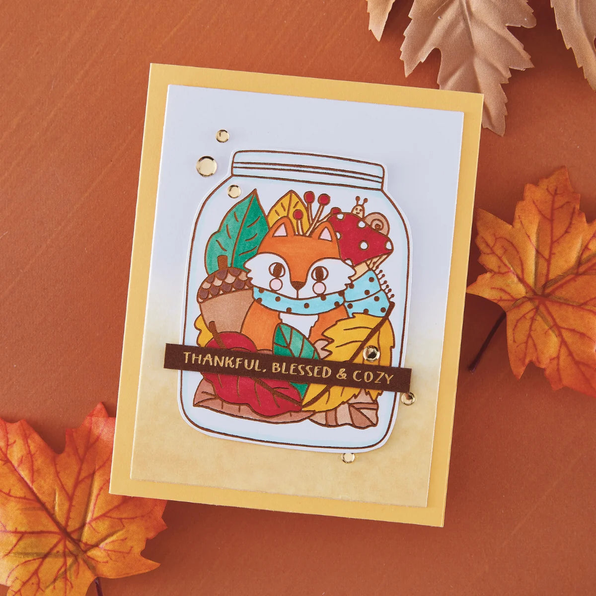 BetterPress Society September 2026 - Autumn Hugs Plate and Die Set