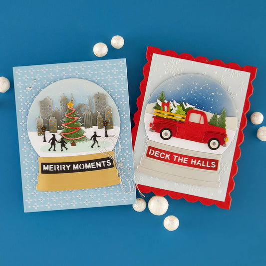 Snow Globe Scenes Die Bundle by Simon Hurley/Ranger for Spellbinders