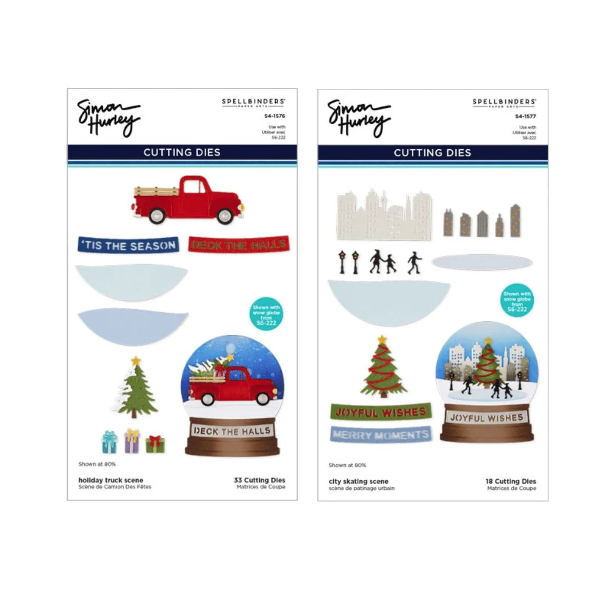 Snow Globe Scenes Die Bundle by Simon Hurley/Ranger for Spellbinders