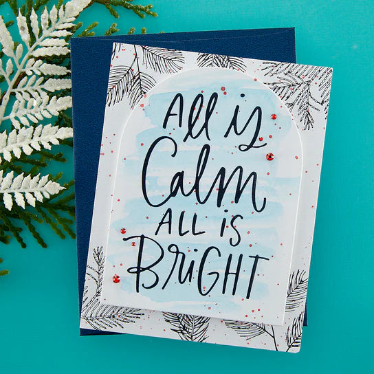 Spellbinders All is Calm BetterPress Plates