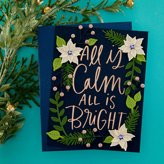 Spellbinders All is Calm BetterPress Plates