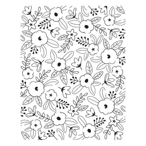Spellbinders Floral Celebration BetterPress and Stencil Bundle
