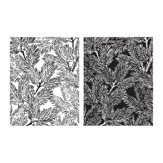 Spellbinders Night & Day Pines Press Plates (BetterPress)