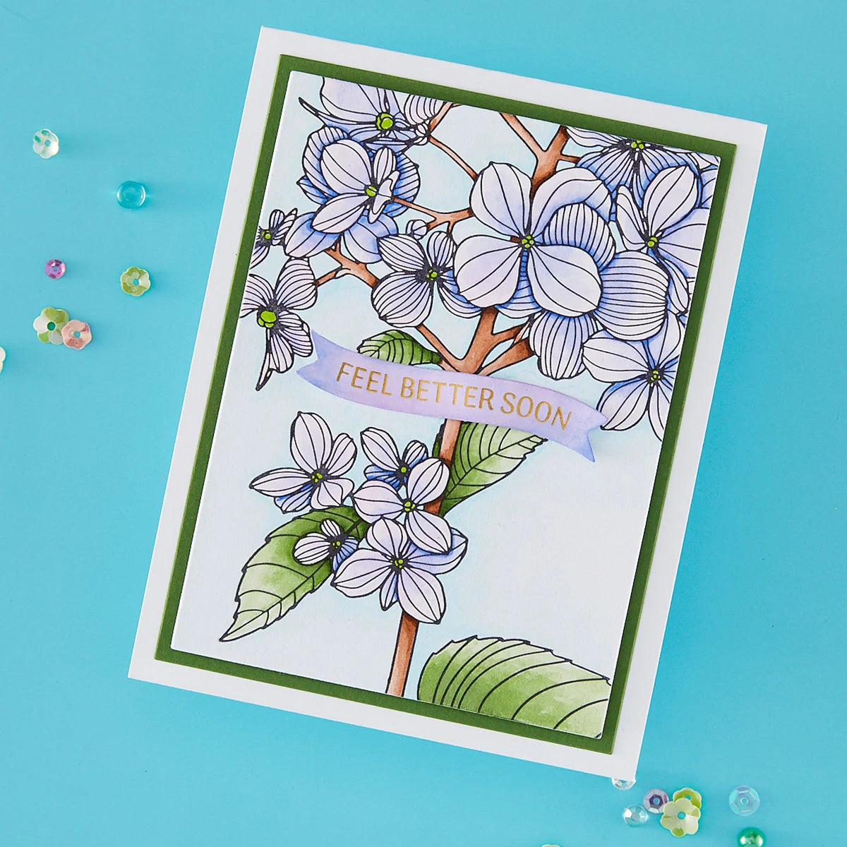 Spellbinders Thanks in Bloom Press/Foil Plate