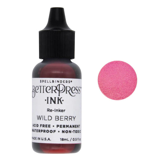 Spellbinders BetterPress Wild Berry Re-Inker