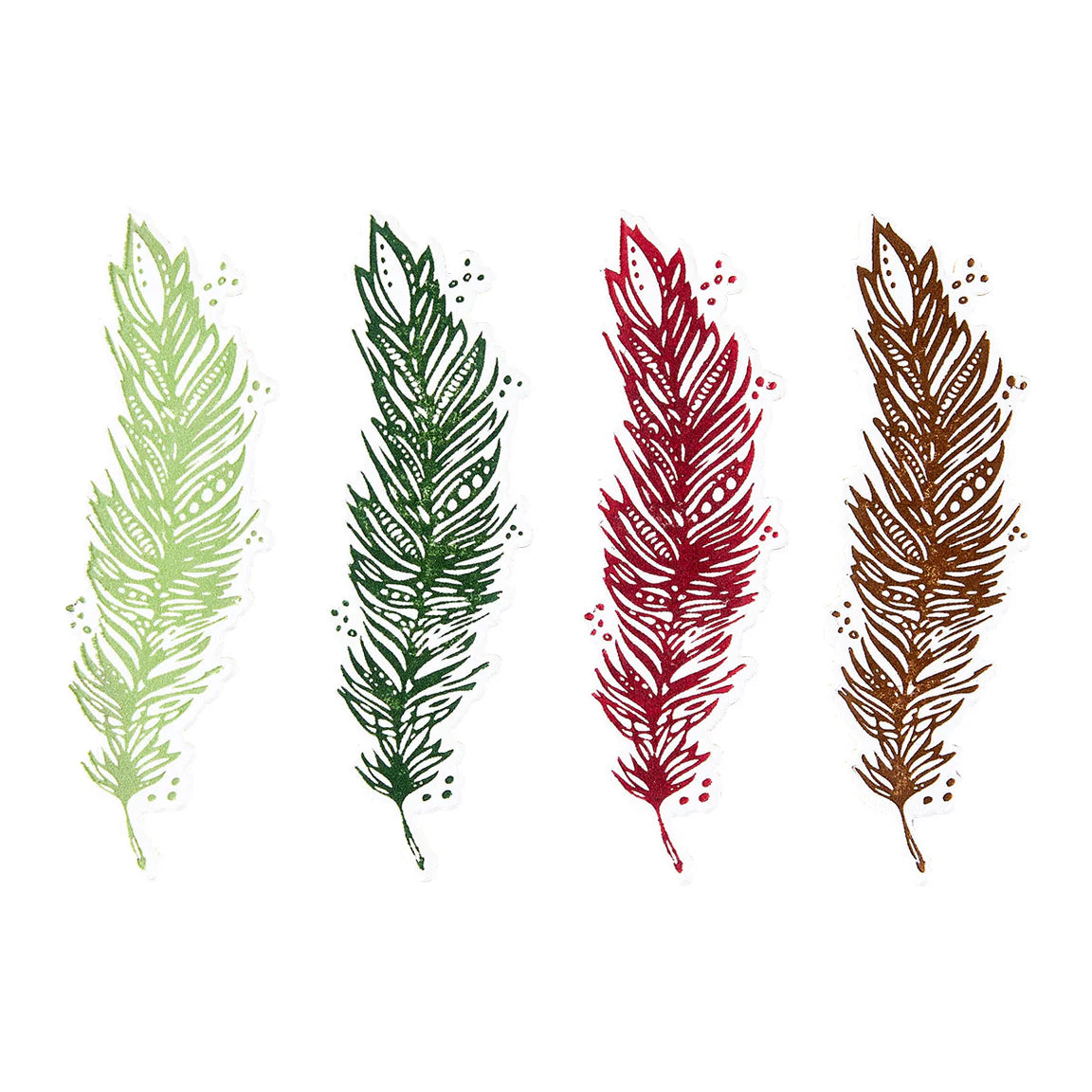 Spellbinders BetterPress Ink Mini Set - Festive, 4pk