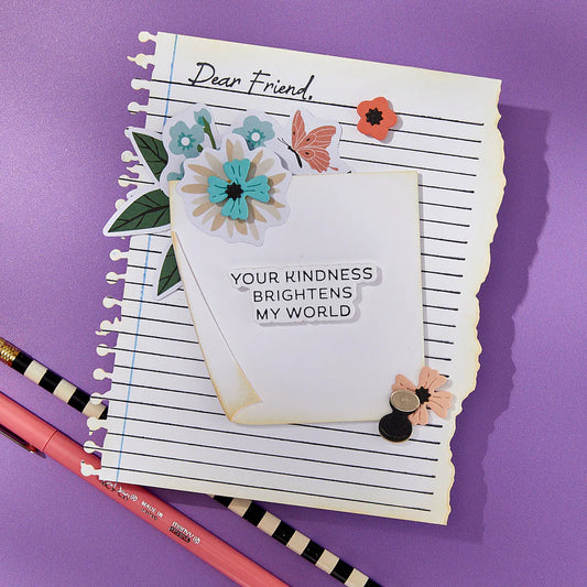 Spellbinders Take Note Press Plates & Registration Template