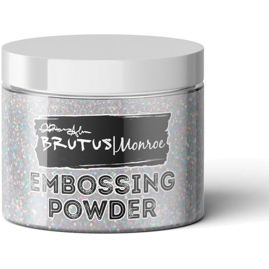 Brutus Monroe Sparkling Embossing Powder - Fairy Dust 1oz jar