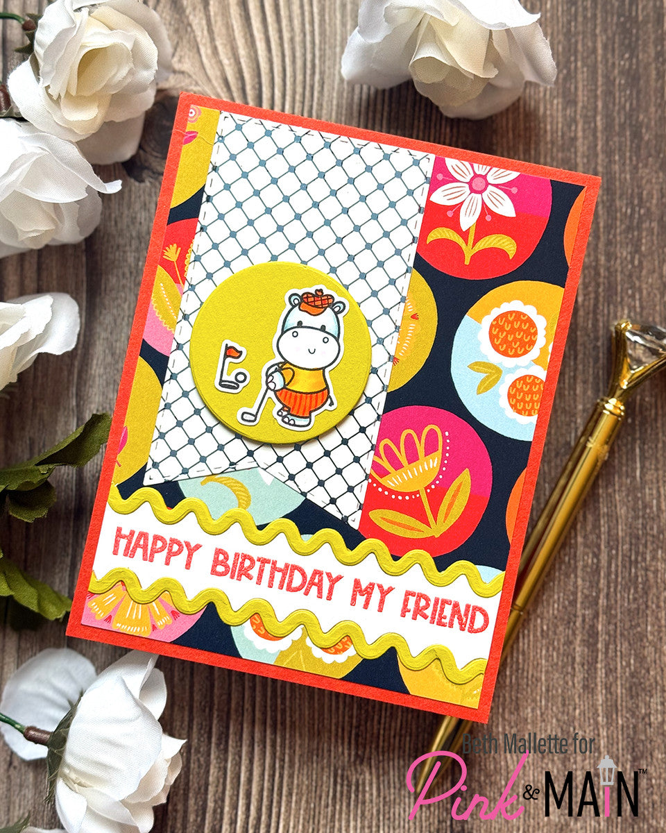 Pink & Main ZigZag Layering Borders Dies