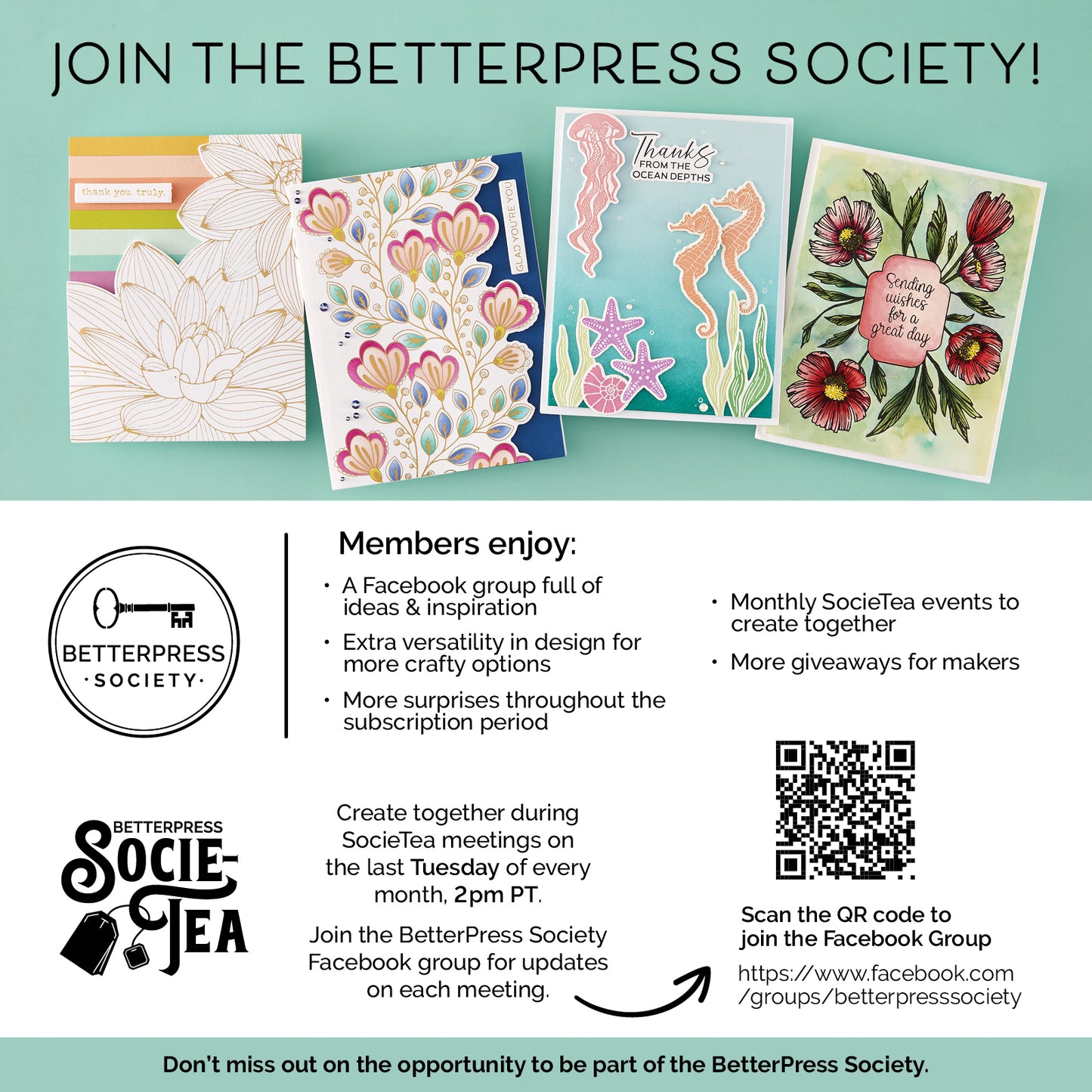 Spellbinders BetterPress Society Round 6 Subscription Registration (Jul-Dec 2026)