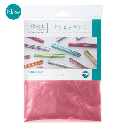 Gina K Designs/Thermoweb Fancy Foils -Bubblegum Pink