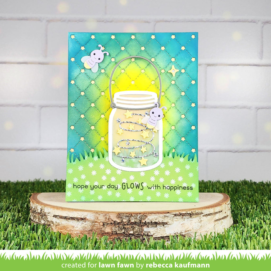 Lawn Fawn Build-a-Drink Mason Jar Add-on: Lantern Dies