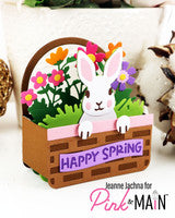 Bunny in the Basket Add-On Dies