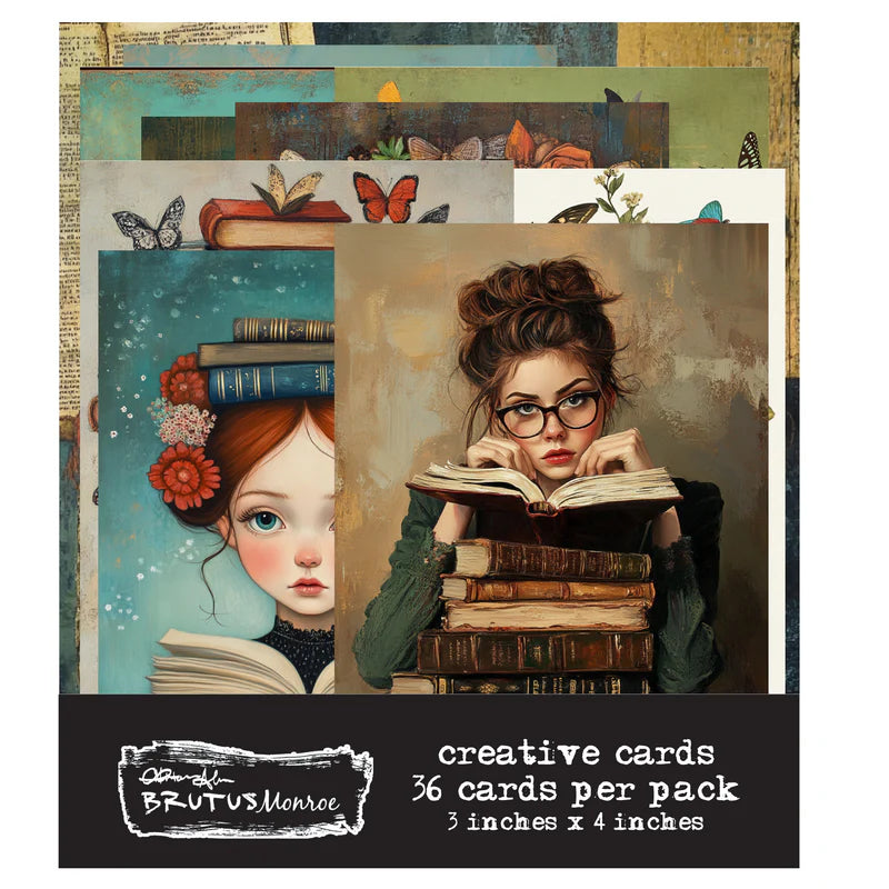 Bookworm Creative Cards