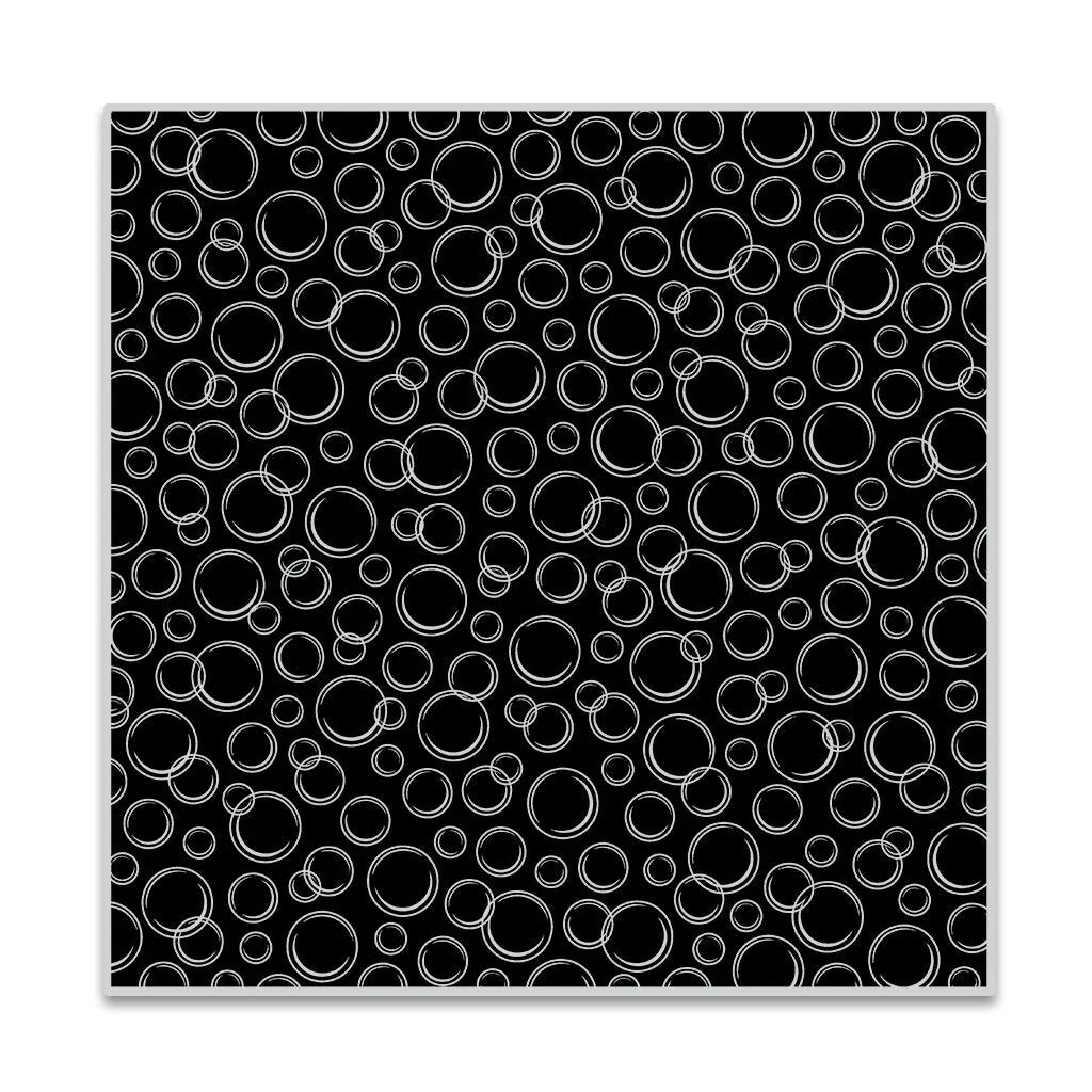 Hero Arts Inverse Bubbles Bold Prints Cling Rubber Stamp