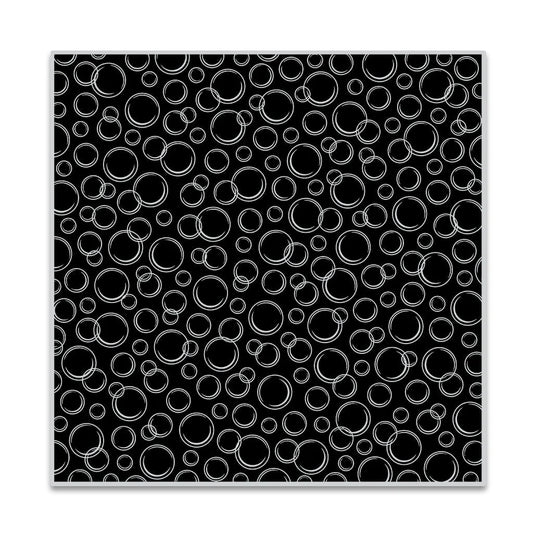 Hero Arts Inverse Bubbles Bold Prints Cling Rubber Stamp