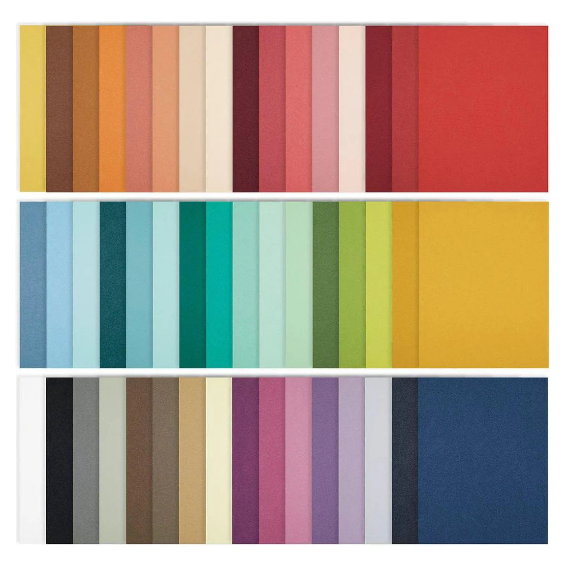 Spellbinders Full 48 ColorWheel Cardstock Pack A2