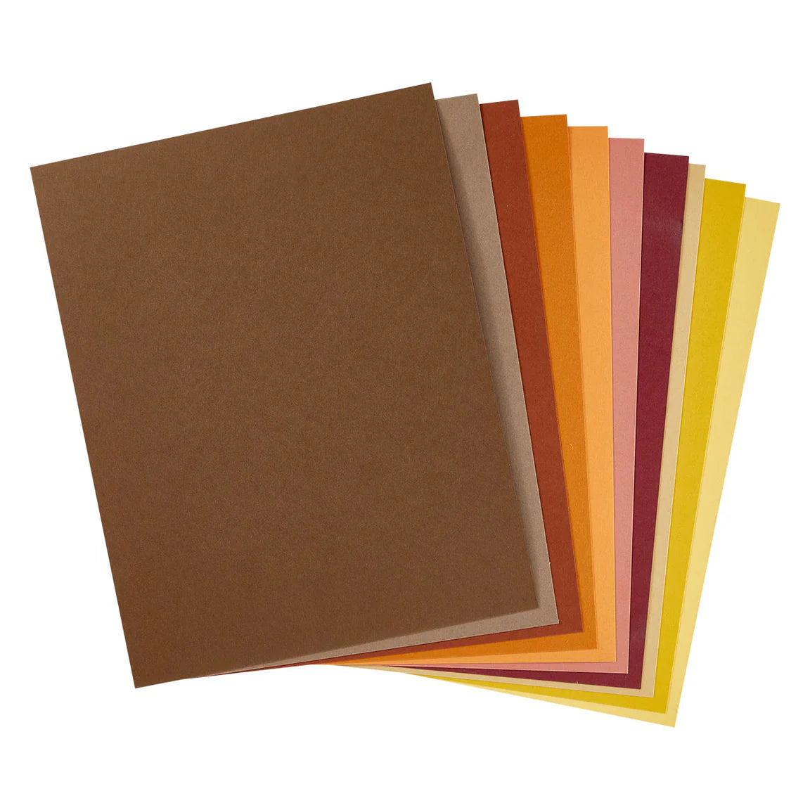 Spellbinders Colorwheel Cardstock Assortment - Fall (10pk)