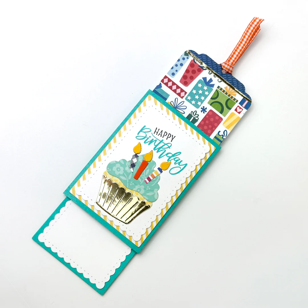 Pull & Reveal Gift Card Holder Die Set