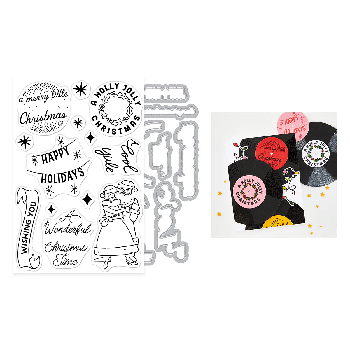 Hero Arts Wishing You Stamp & Cut Set