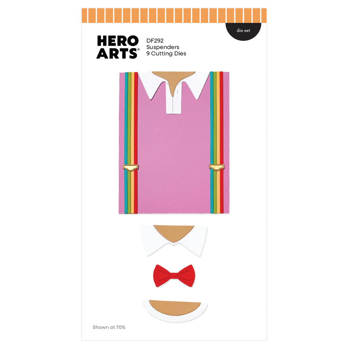 Suspenders Die Set