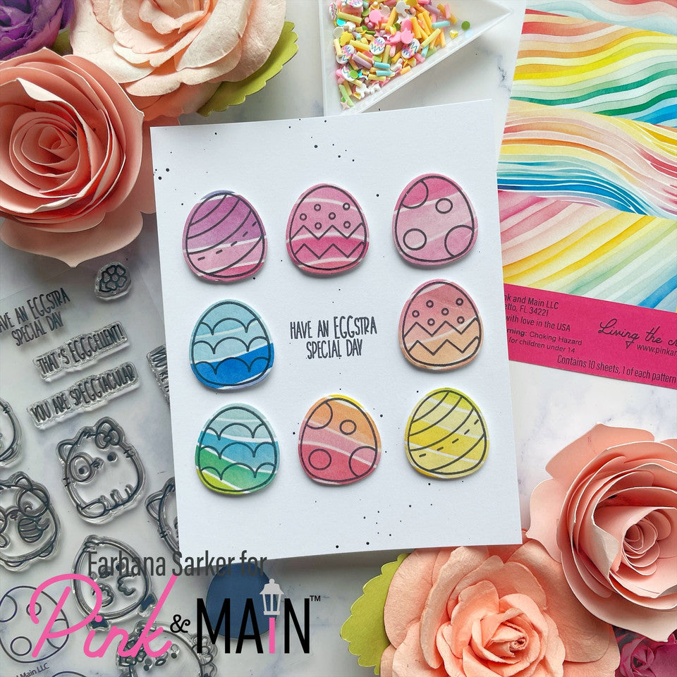 Eggstraordinary Stamp Set