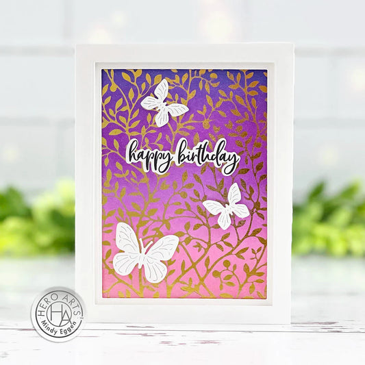 Hero Arts Vine Hot Foil Plate