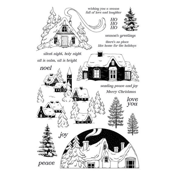 Winter Wonderland Stamp and Die Bundle by Simon Hurley/Ranger for Spellbinders