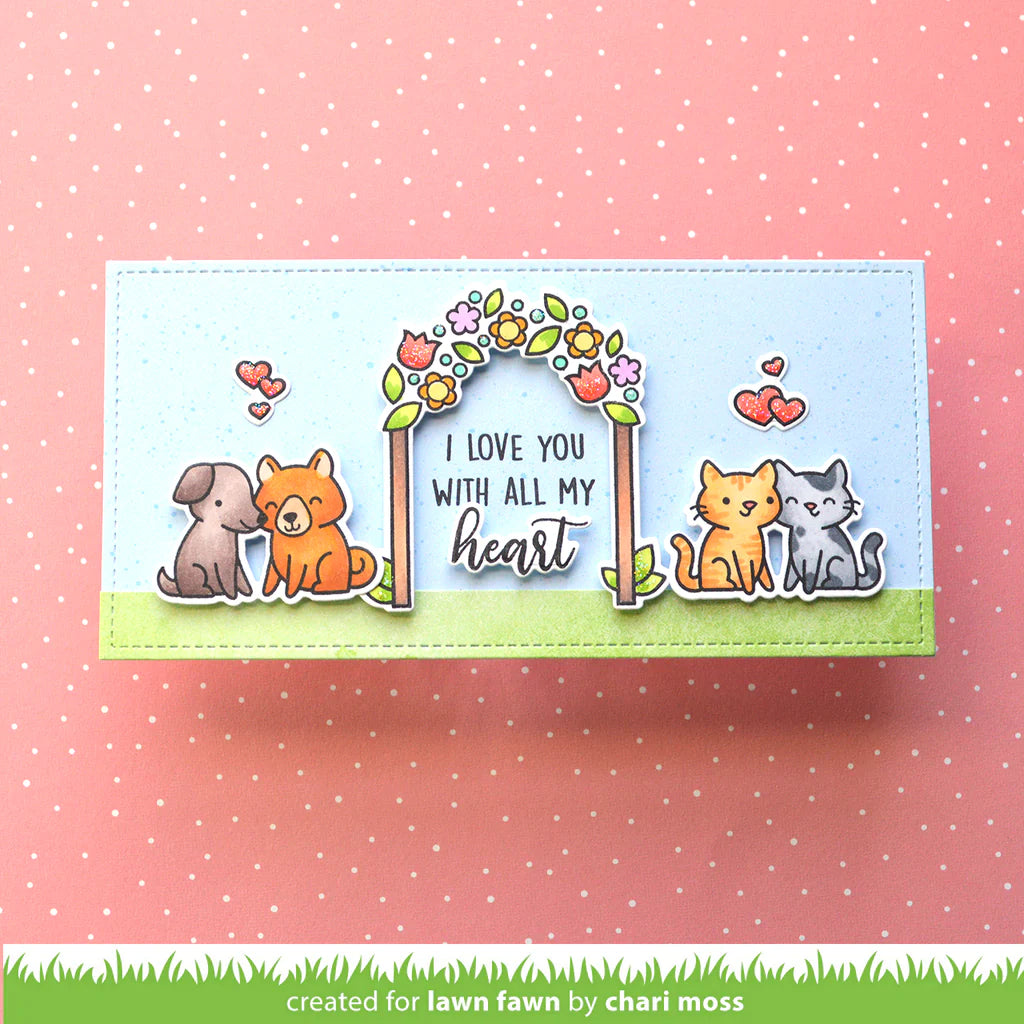 Lawn Fawn Happy Couples Stamp Set