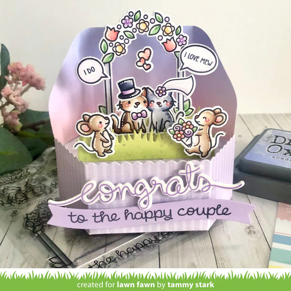 Lawn Fawn Happy Couples Stamp Set