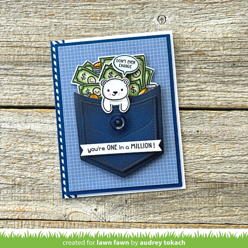 Lawn Fawn Money Pocket Dies