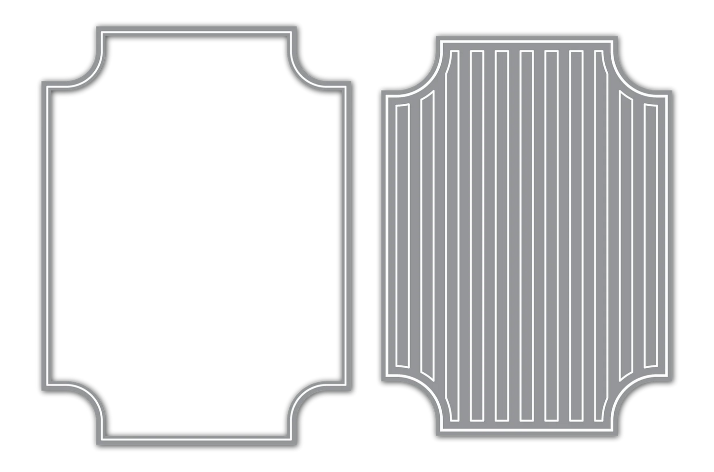 Inverted Corner Rectangle Eclipse Dies