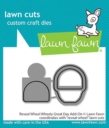 Lawn Fawn (Lawn Cuts) Reveal Wheel Wheely Great Day Add-On Dies