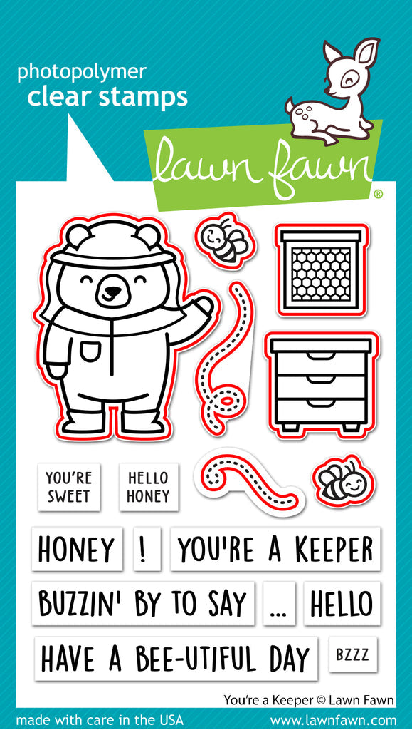 Lawn Fawn You're a Keeper Dies