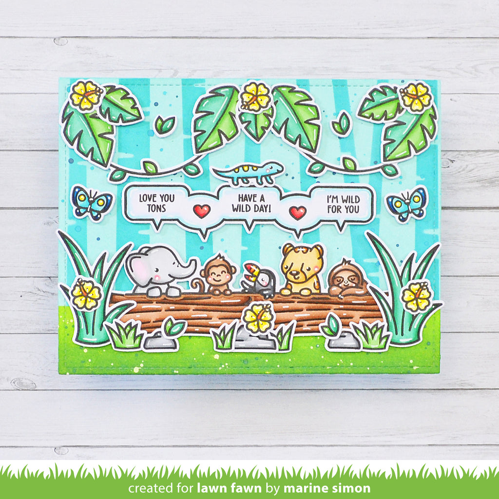 Lawn Fawn Simply Celebrate More Critters Stamp Set