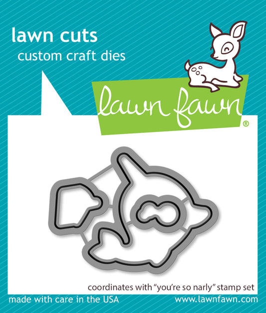 Lawn Fawn You're So Narly Die Set