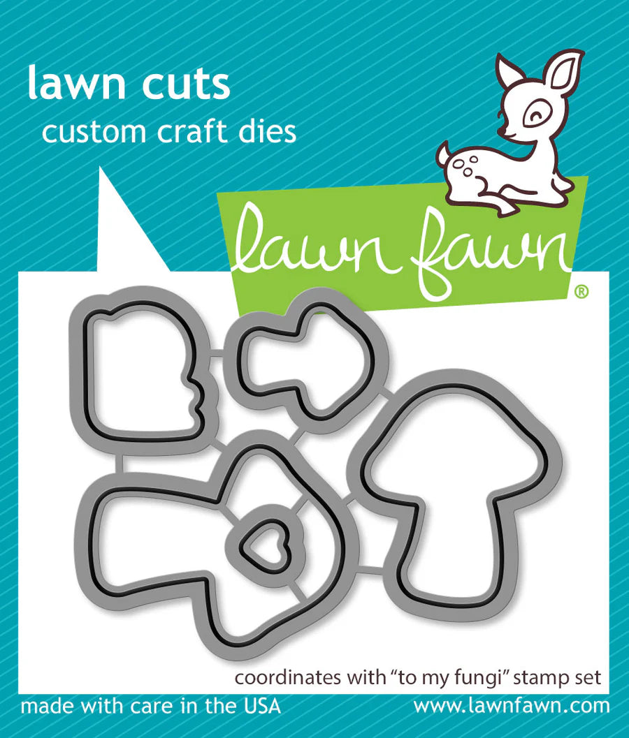 Lawn Fawn To My Fungi Coordinating Die Set