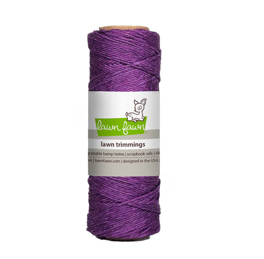 Lawn Fawn Hemp Twine - Purple