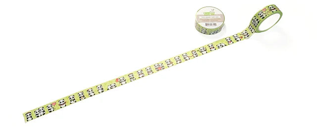 Lawn Fawn Pink I Heart Pandas Washi Tape