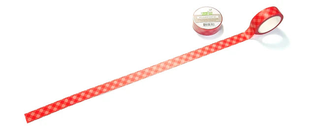 Lawn Fawn Pink Gingham Washi Tape